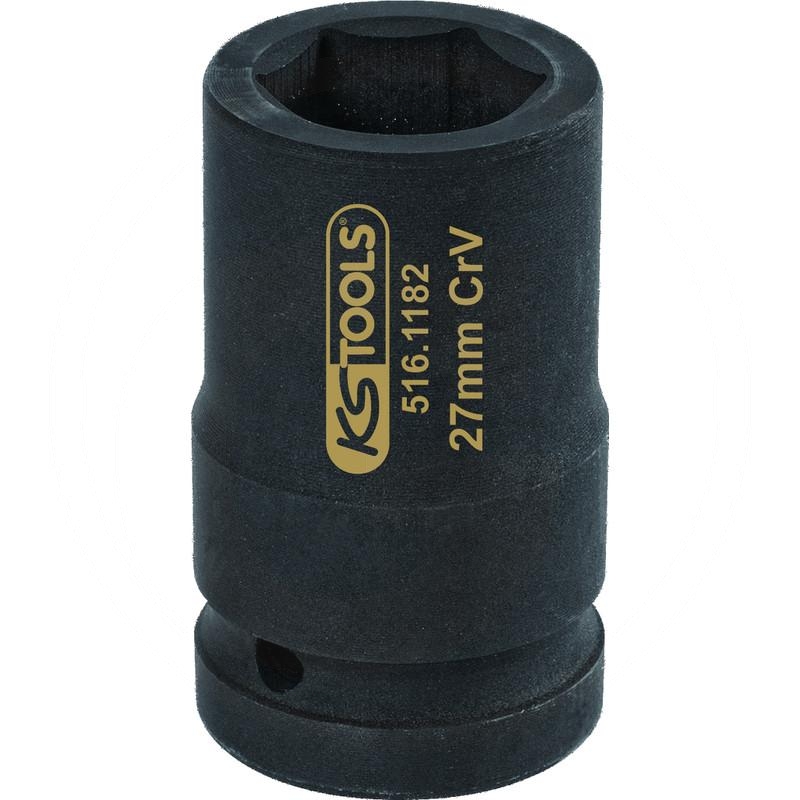 KS Tools 1" socket, hexagonal, SW27 | zdjęcie nr 1