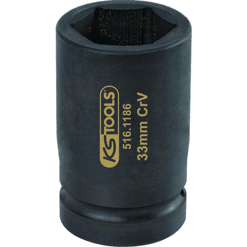 KS Tools 1" socket, hexagonal, SW33 | zdjęcie nr 1