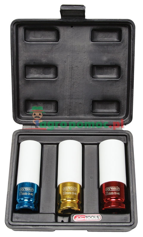 KS Tools 1/2" alloy wheel socket set | zdjęcie nr 1