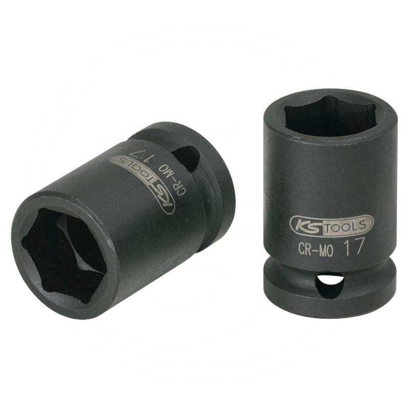 KS Tools 1/2" hexagon impact socket, short, 22mm | zdjęcie nr 1