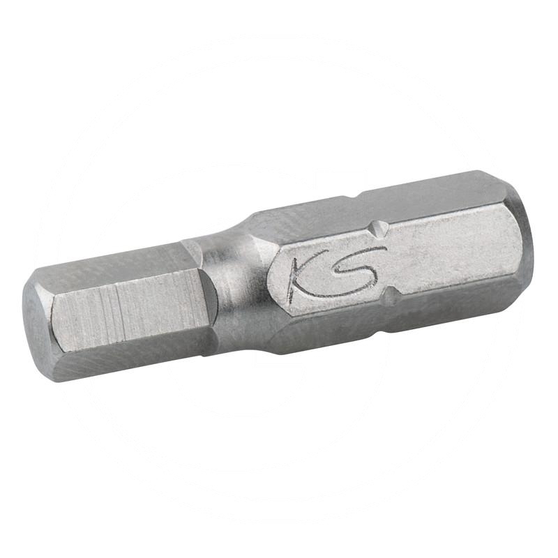 KS Tools 1/4" Bit hex,25mm,10mm,5pcs | zdjęcie nr 1