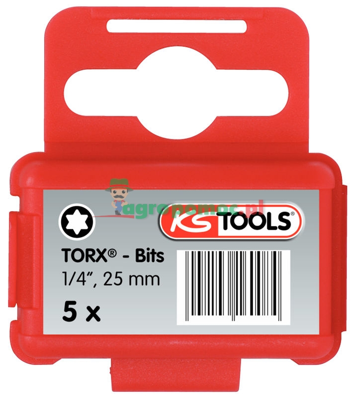 KS Tools 1/4" CLASSIC Bit TX T25 25mm 