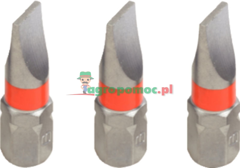 KS Tools 1/4" CHROME+ bit, colour coded slot, 6mm | zdjęcie nr 1