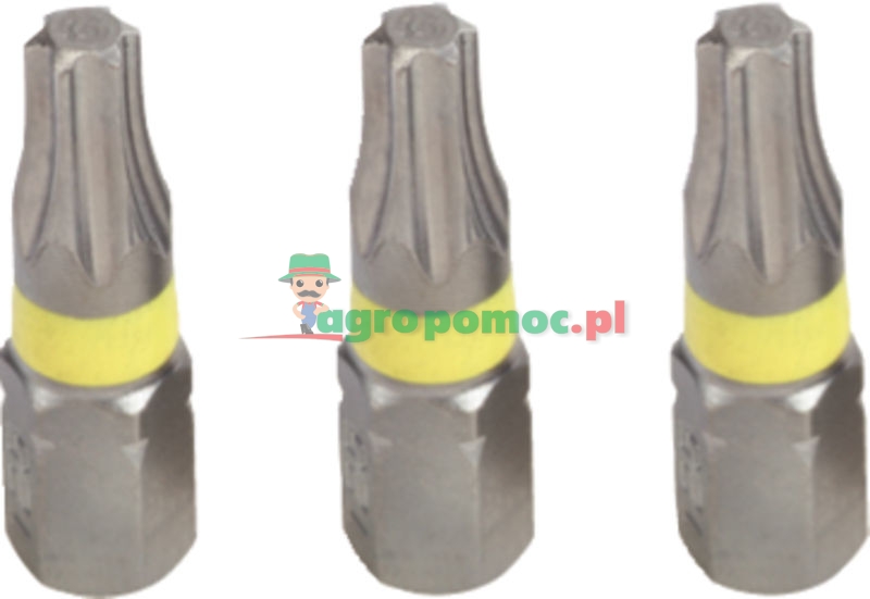 KS Tools 1/4" CHROME+ bit TX, 3pcs, T10 | zdjęcie nr 1