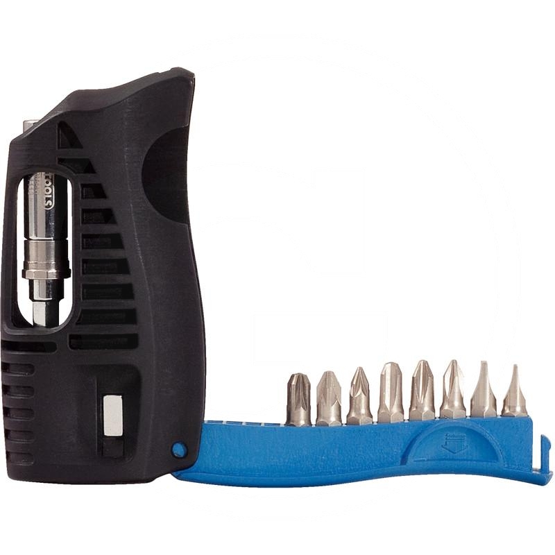 KS Tools 1/4" CHROME+ mini ratchet bit set, 9pcs | zdjęcie nr 1