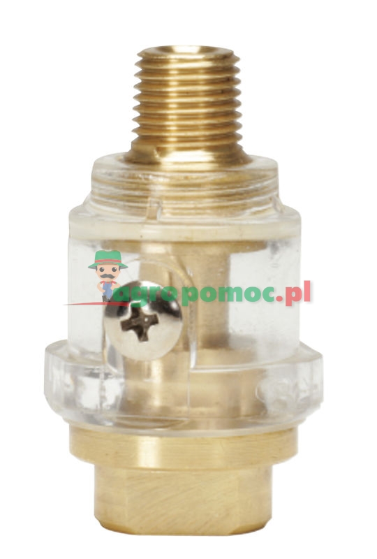 KS Tools 1/4" compressed air aux. oiler, 54mm | zdjęcie nr 1