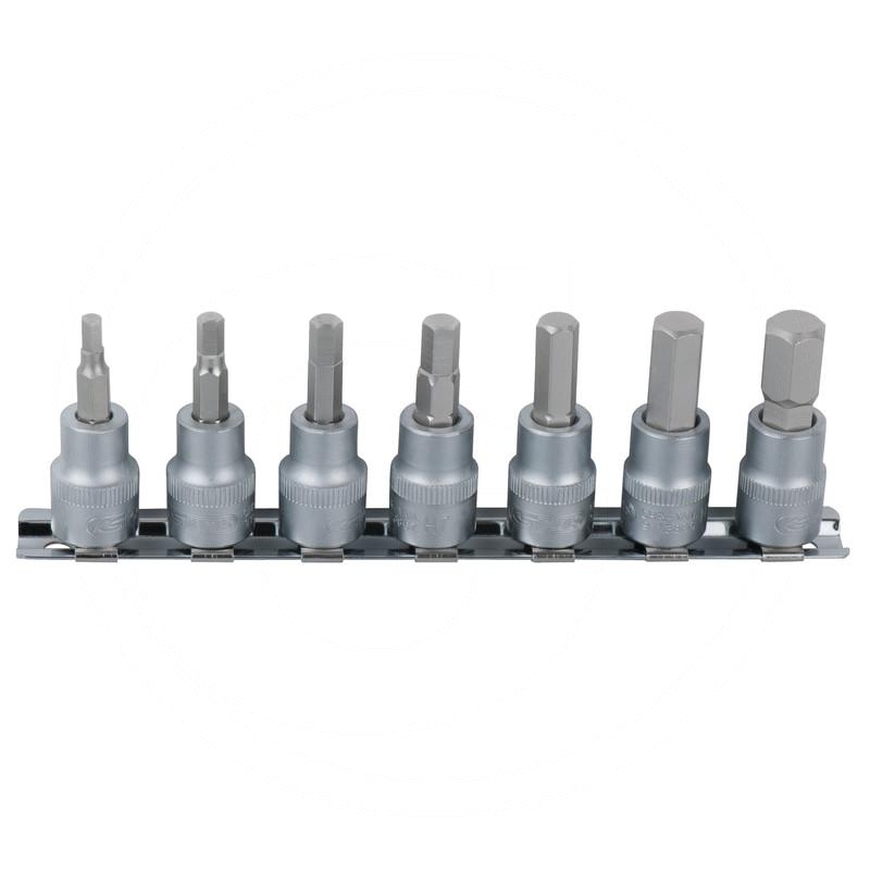 KS Tools 1/4" Hex bit socket set, 7pcs | zdjęcie nr 1