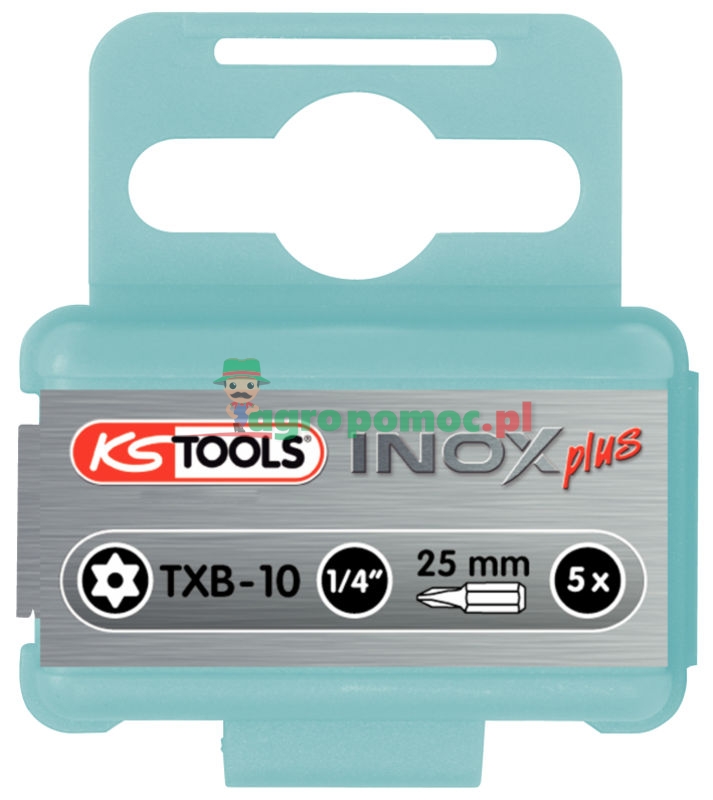 KS Tools 1/4" INOX+ bit, 5pcs, TB20 | zdjęcie nr 1