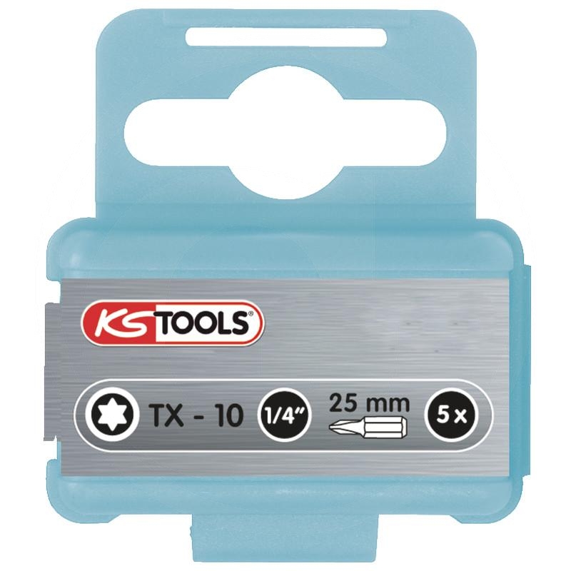 KS Tools 1/4" INOX+ bit TX, 5pcs, T30 | zdjęcie nr 1