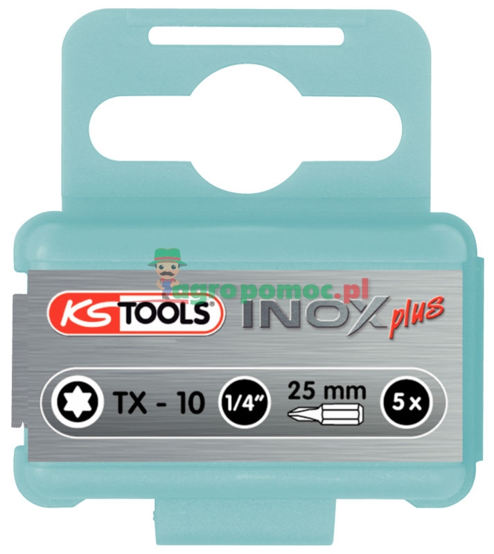 KS Tools 1/4" INOX+ bit TX, 5pcs, T40 | zdjęcie nr 1
