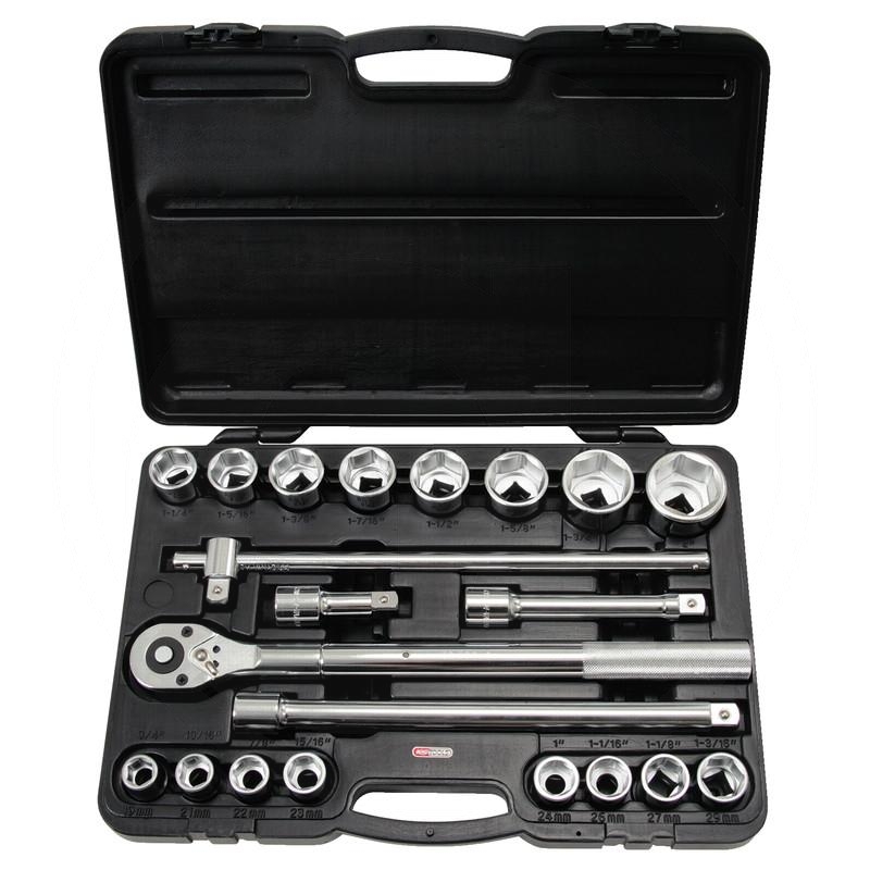 KS Tools 3/4" CLASSIC Hexagonal socket set21pcs | zdjęcie nr 1