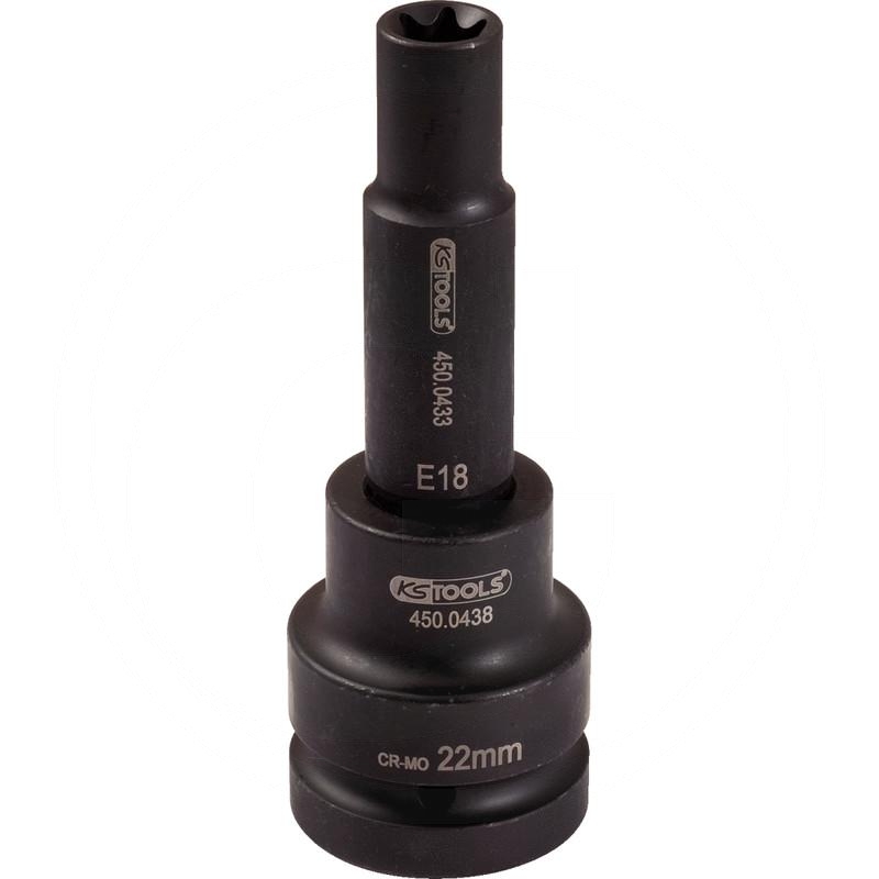 KS Tools 3/4" impact bit socket, TX E, E22 | zdjęcie nr 1