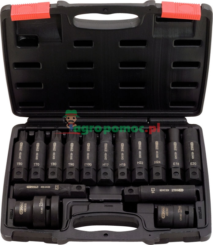 KS Tools 3/4+1" Multi impact bit socket set,16pcs | zdjęcie nr 1
