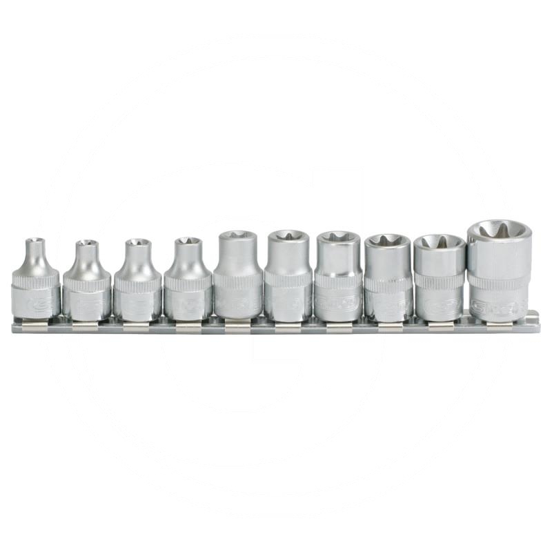 KS Tools 3/8" TX-E socket set, 10-pcs., E5-E18 | zdjęcie nr 1