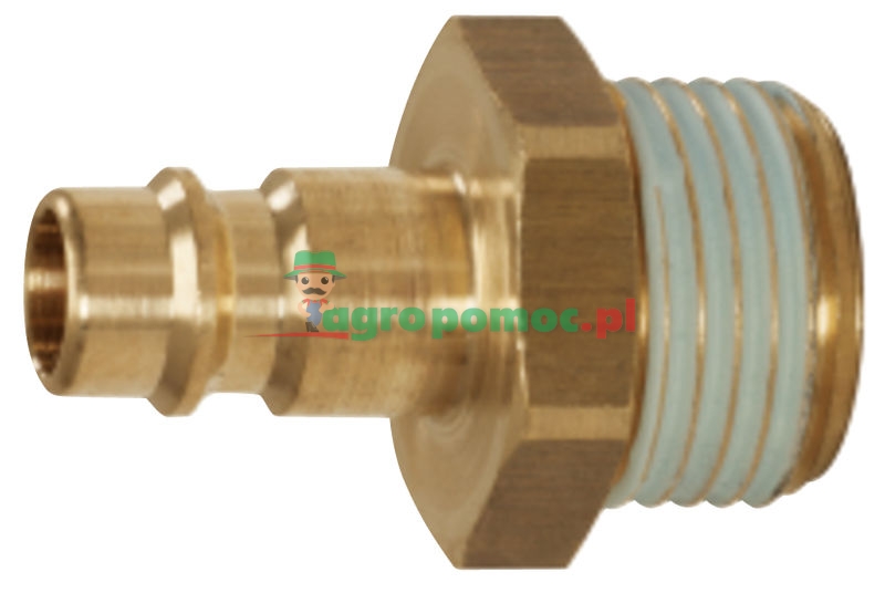 KS Tools Air inlet connector, male thread, 3/8" | zdjęcie nr 1