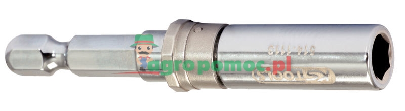 KS Tools Auto slimlock bit holder, 1/4", 65mm | zdjęcie nr 1