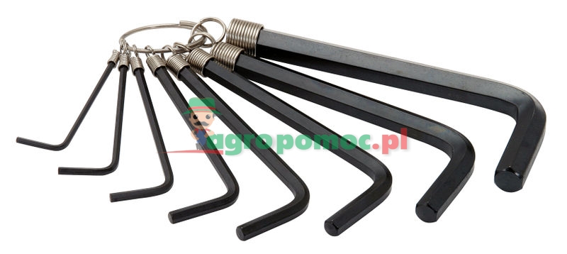 KS Tools BASIC key wrench, hex, short, 0.7mm | zdjęcie nr 1