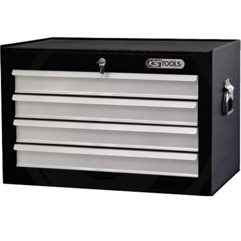 KS Tools BASIC,black top box,4 drawer | zdjęcie nr 1