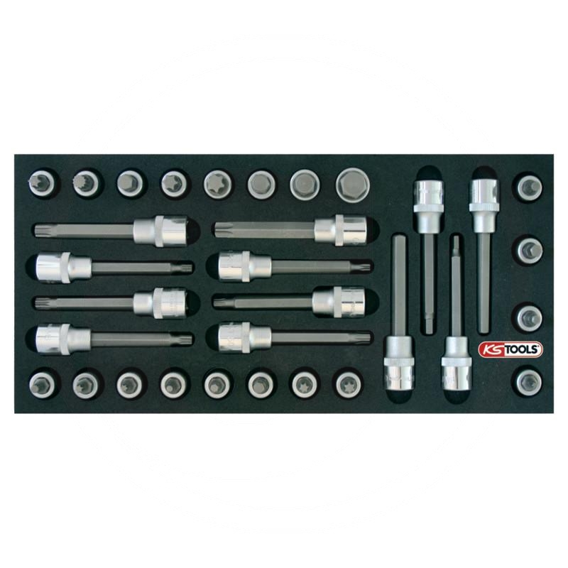 KS Tools Bit socket set | zdjęcie nr 1