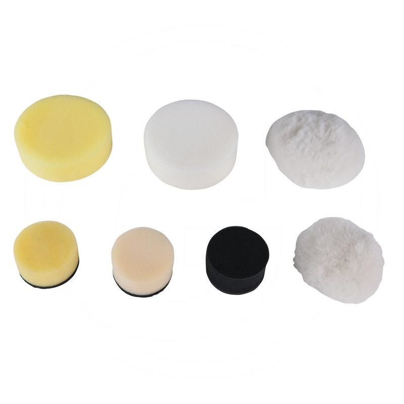 KS Tools Burnishing pads black, Ø 50,0mm, pack of 5 | zdjęcie nr 1