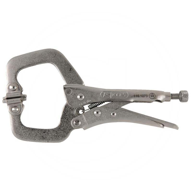 KS Tools C-clamps with pads-American type | zdjęcie nr 1