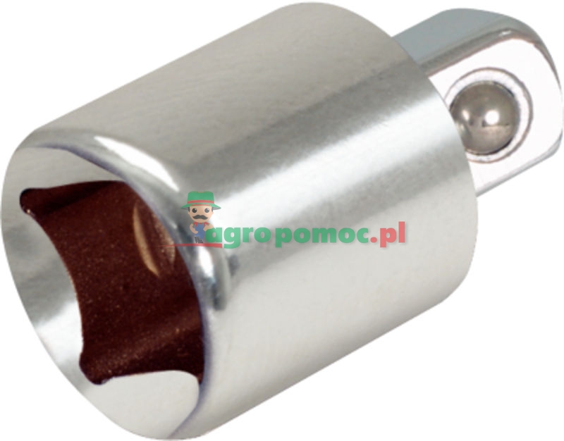 KS Tools CHROME+ drive adaptor, 1/2"Fx3/4"M | zdjęcie nr 1