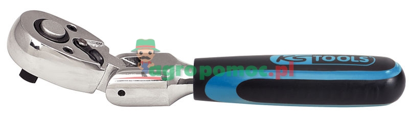 KS Tools CHROME+ flex head ratchet, 1/4", 140mm | zdjęcie nr 1