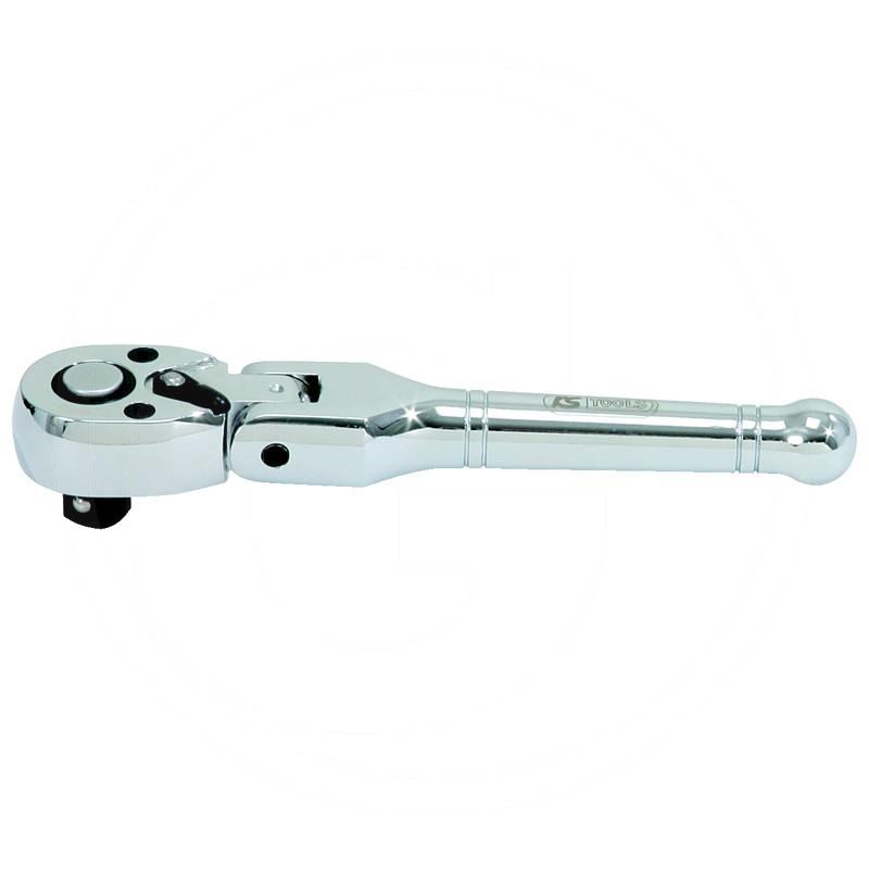 KS Tools CHROME+ flex head ratchet, 3/8", 100mm | zdjęcie nr 1