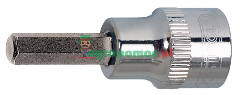 KS Tools CHROME+ hex bit socket, 1/4", 3/16" | zdjęcie nr 1