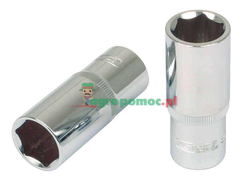 KS Tools CHROME+ hex socket deep, 1/4", 4mm | zdjęcie nr 1