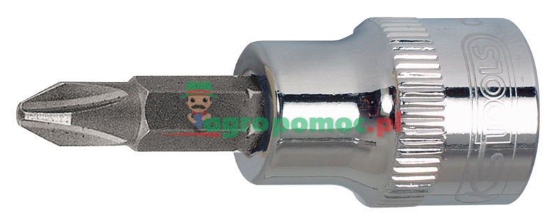 KS Tools CHROME+ PHILLIPS® bit sockets, 1/2", PH2 | zdjęcie nr 1