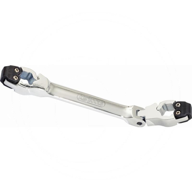 KS Tools CHROME+ ratchet brake line spanner, 11mm | zdjęcie nr 1