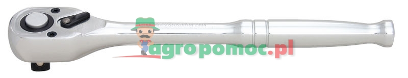 KS Tools CHROME+ reversible ratchet, 1/4", 145mm | zdjęcie nr 1