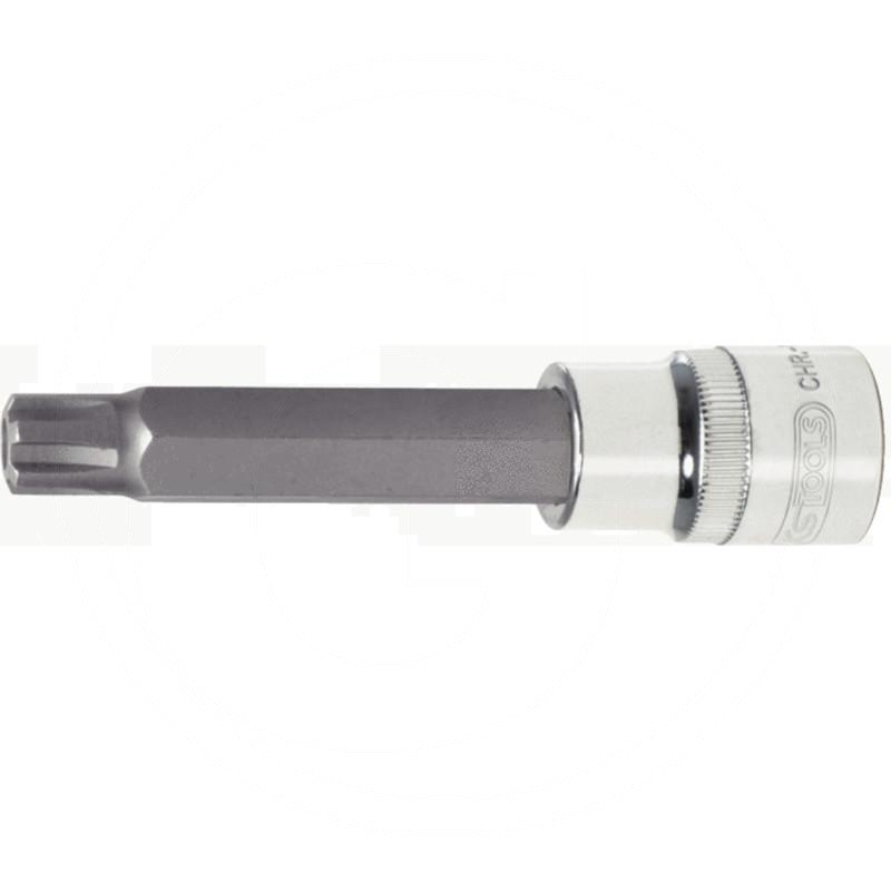 KS Tools CHROME+ RIBE bit socket, 1/2", 110mm,M12 | zdjęcie nr 1