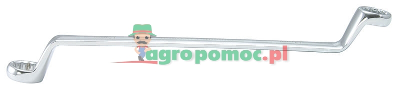 KS Tools CHROME+ ring spanner offset, 14x15mm | zdjęcie nr 1