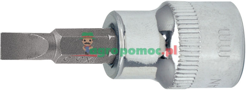 KS Tools CHROME+ slot bit socket, 1/2", 10mm | zdjęcie nr 1