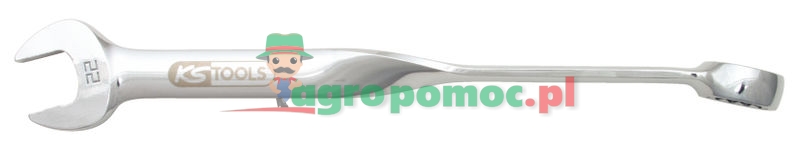KS Tools CHROME+ twister comb spanner, 22mm | zdjęcie nr 1