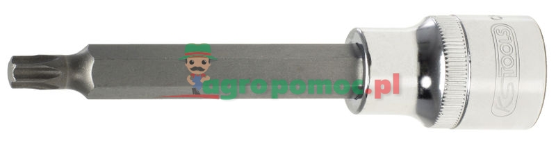 KS Tools CHROME+ TX bit socket, long, 1/2", T27 | zdjęcie nr 1
