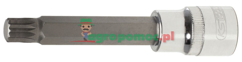 KS Tools CHROME+ XZN bit socket, 1/2", M8 | zdjęcie nr 1