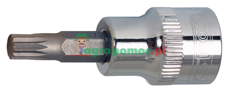 KS Tools CHROME+ XZN bit socket, 1/4", M10 | zdjęcie nr 1