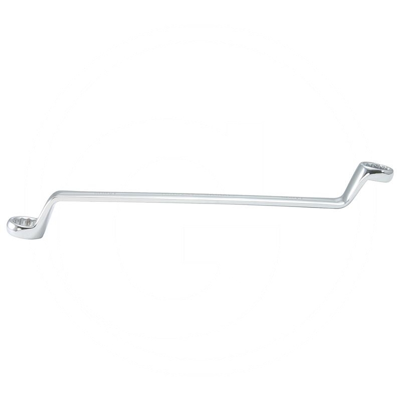 KS Tools CHROMEplus® double-ended ring spanner, cranked, 9/16"x5/8" | zdjęcie nr 1