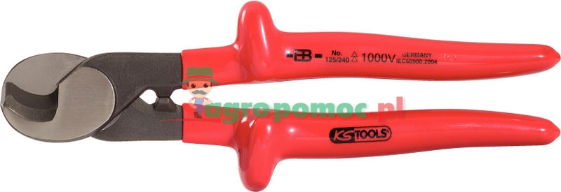 KS Tools CLASSIC 1000V cable shear, 240mm | zdjęcie nr 1