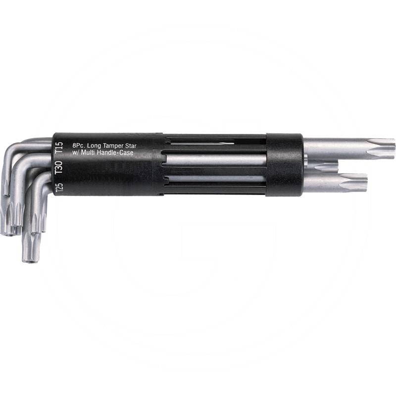 KS Tools CLASSIC 3 in 1 TX-angled socket spanner set with hole, long, 8-pcs., TB10-TB50 | zdjęcie nr 1