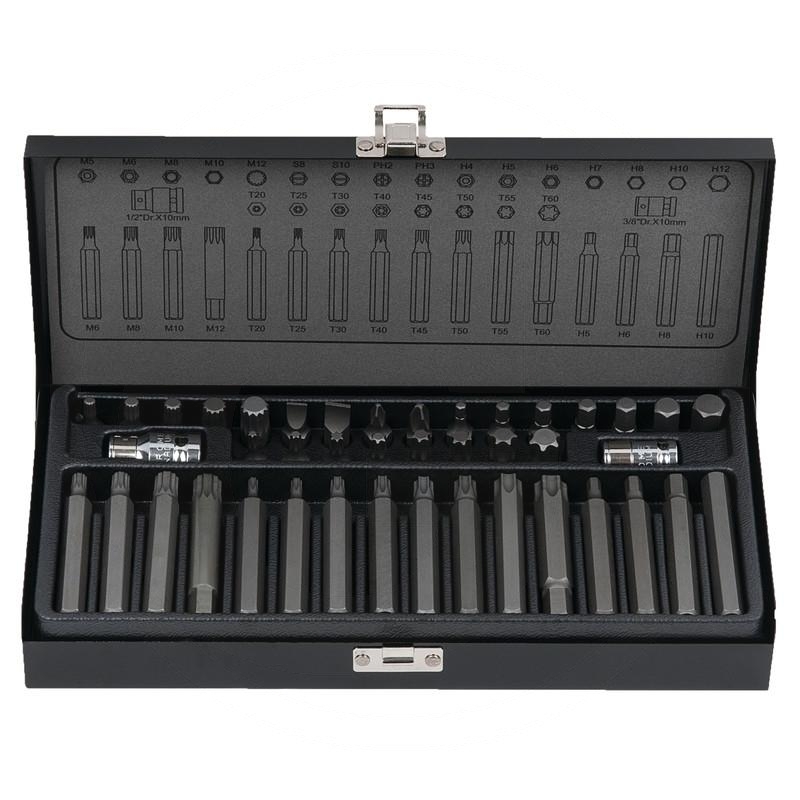 KS Tools CLASSIC bit set, 42pcs, 10mm | zdjęcie nr 1