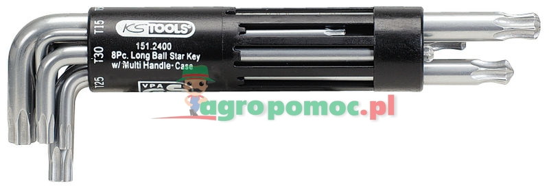 KS Tools CLASSIC key wrench set, 8pcs, T10-T50 | zdjęcie nr 1