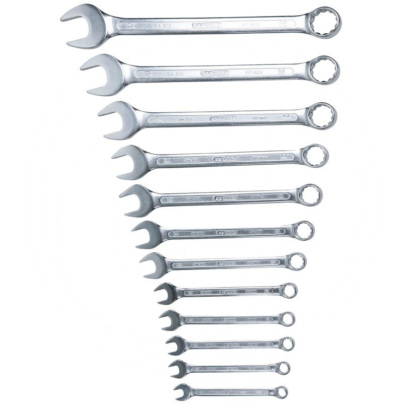 KS Tools Combi spanner set offset,12 pcs,10-32mm | zdjęcie nr 1