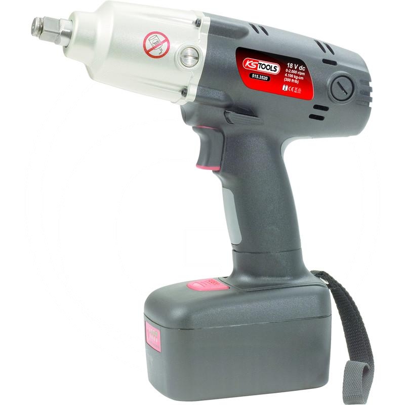 KS Tools Cordless impact wrench, 1/2", 2 batteries | zdjęcie nr 1