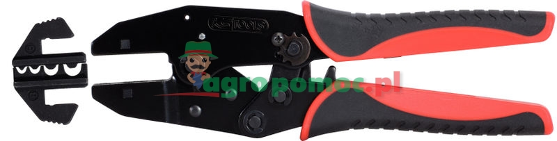KS Tools Crimping plier, insulated, 1.5-10mm | zdjęcie nr 1