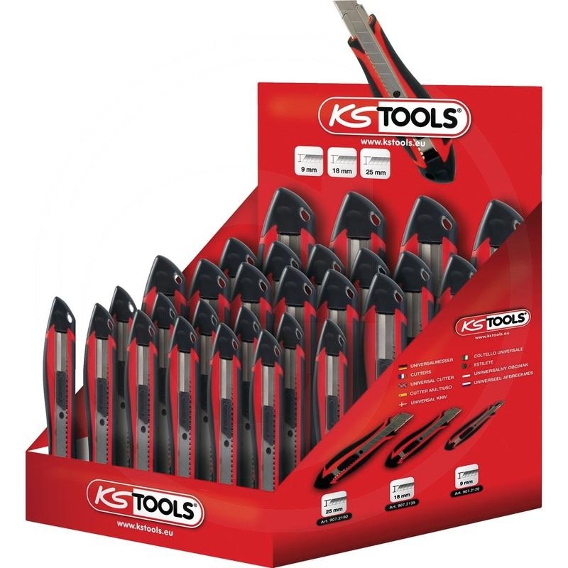 KS Tools Cutter display, 28 pcs | zdjęcie nr 1