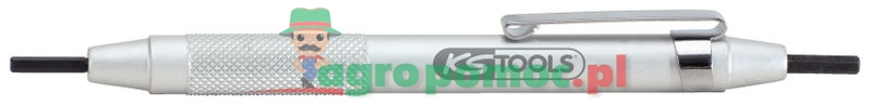 KS Tools DE screwdriver, f.mirrors, hex 3x2/32" | zdjęcie nr 1